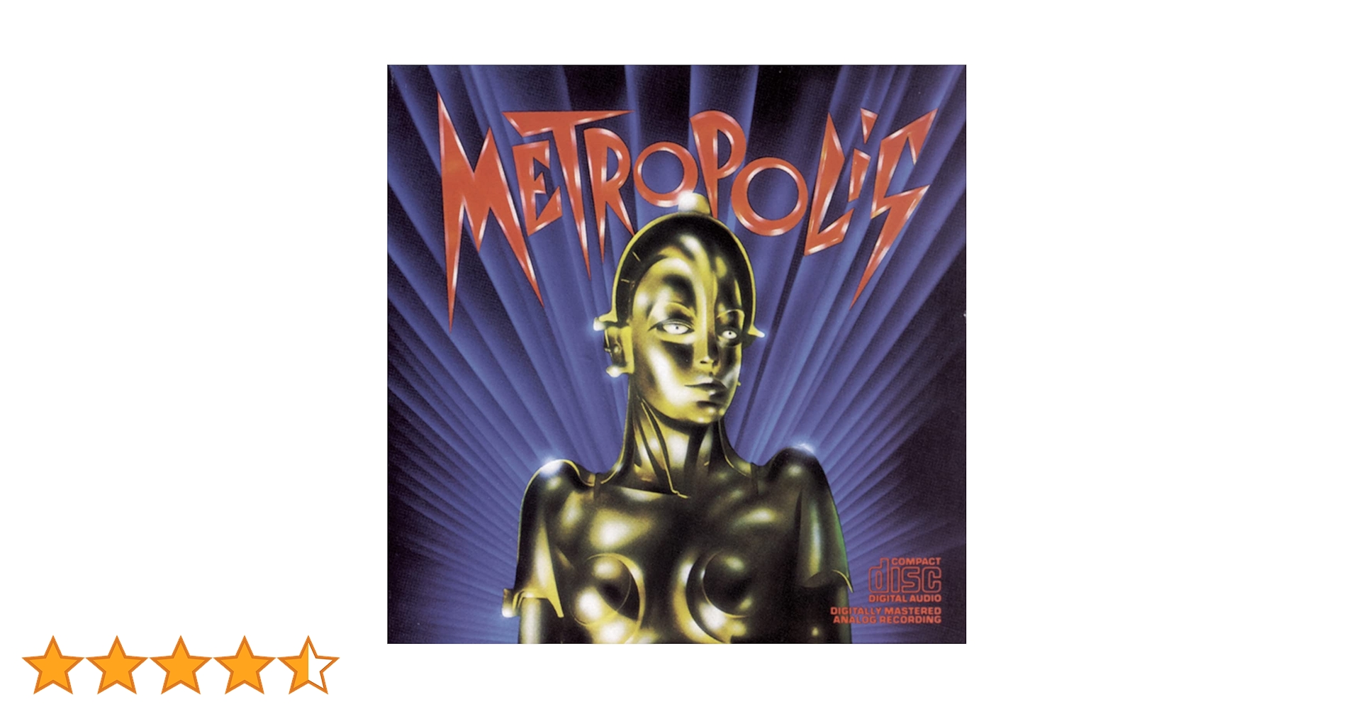 Amazon.co.jp: Metropolis (1984 Re-release Of 1924 Film
